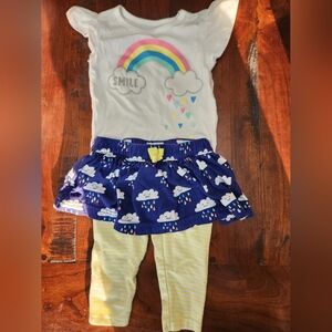 Rainbow and Cloud Outfit